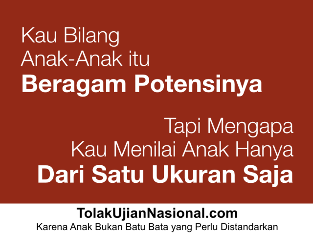 Gan, Hari Pendidikan itu Basi