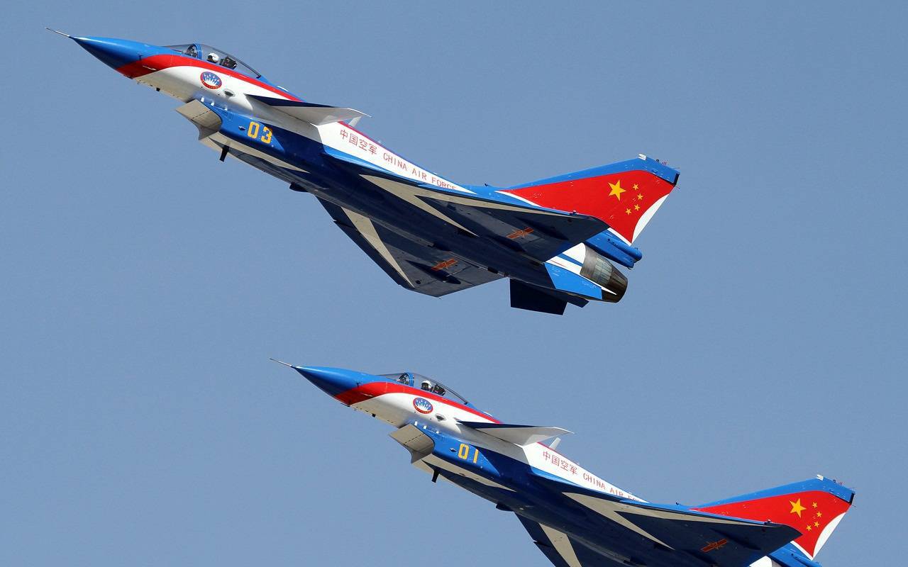 "Chengdu J-10" China, Chinese multirole fighter.