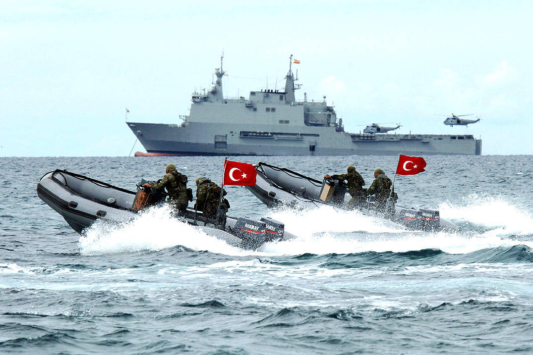 Amphibious Ships Dock Rotterdam & Galicia. (The Netherlands & Spain)