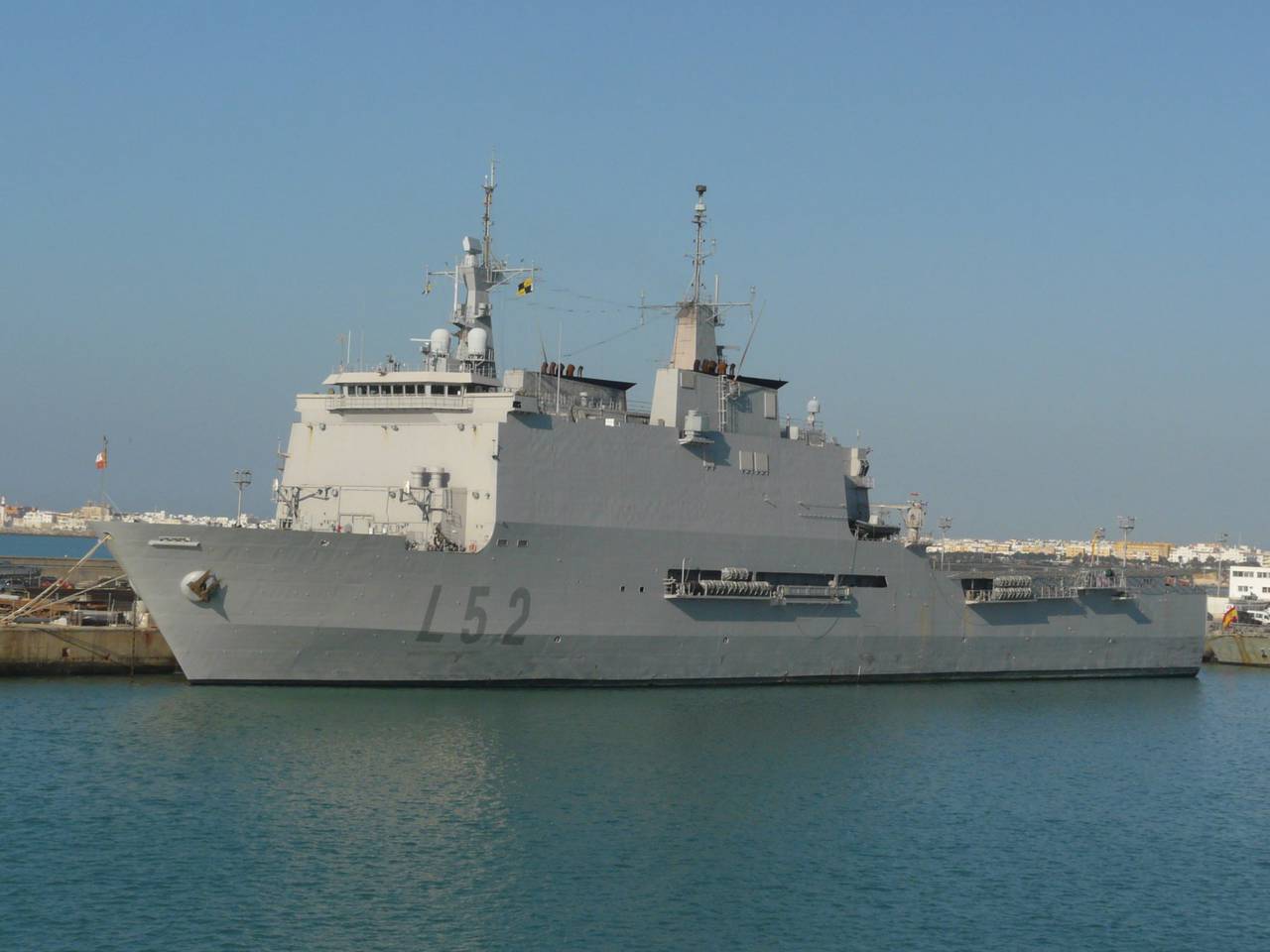 Amphibious Ships Dock Rotterdam & Galicia. (The Netherlands & Spain)