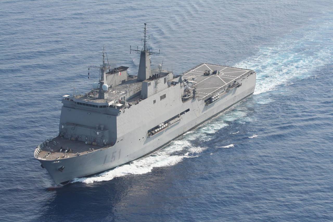 Amphibious Ships Dock Rotterdam & Galicia. (The Netherlands & Spain)