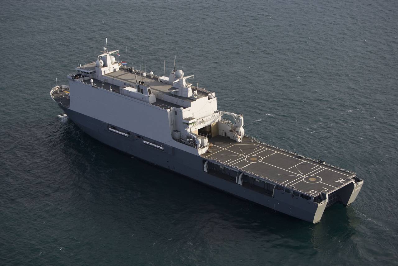 Amphibious Ships Dock Rotterdam & Galicia. (The Netherlands & Spain)