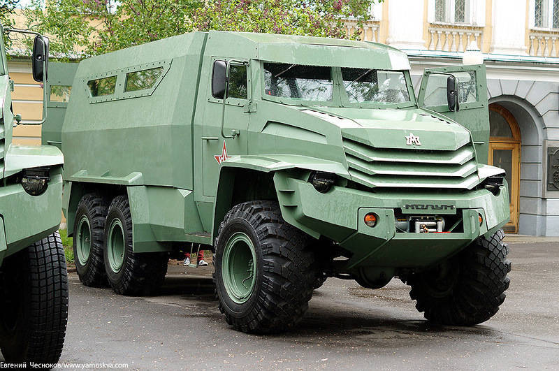 Presented New Armored Cars "Toros" & "Cleaver"