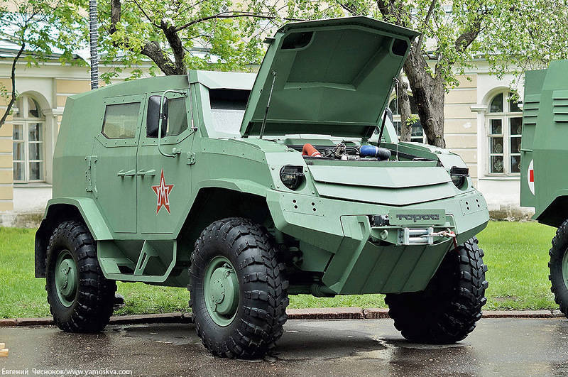 Presented New Armored Cars "Toros" & "Cleaver"