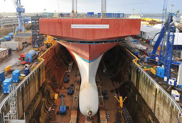 HMS " QUEEN ELIZABETH"