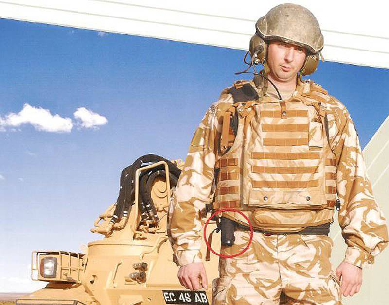 System for the crews of armored combat vehicle (part 1).