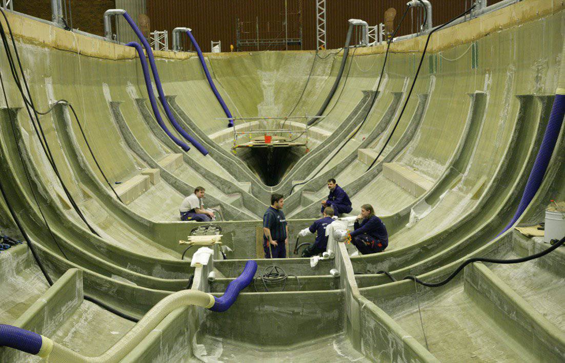 Kockums Shipyard in Karlskona Sweden build their submarine