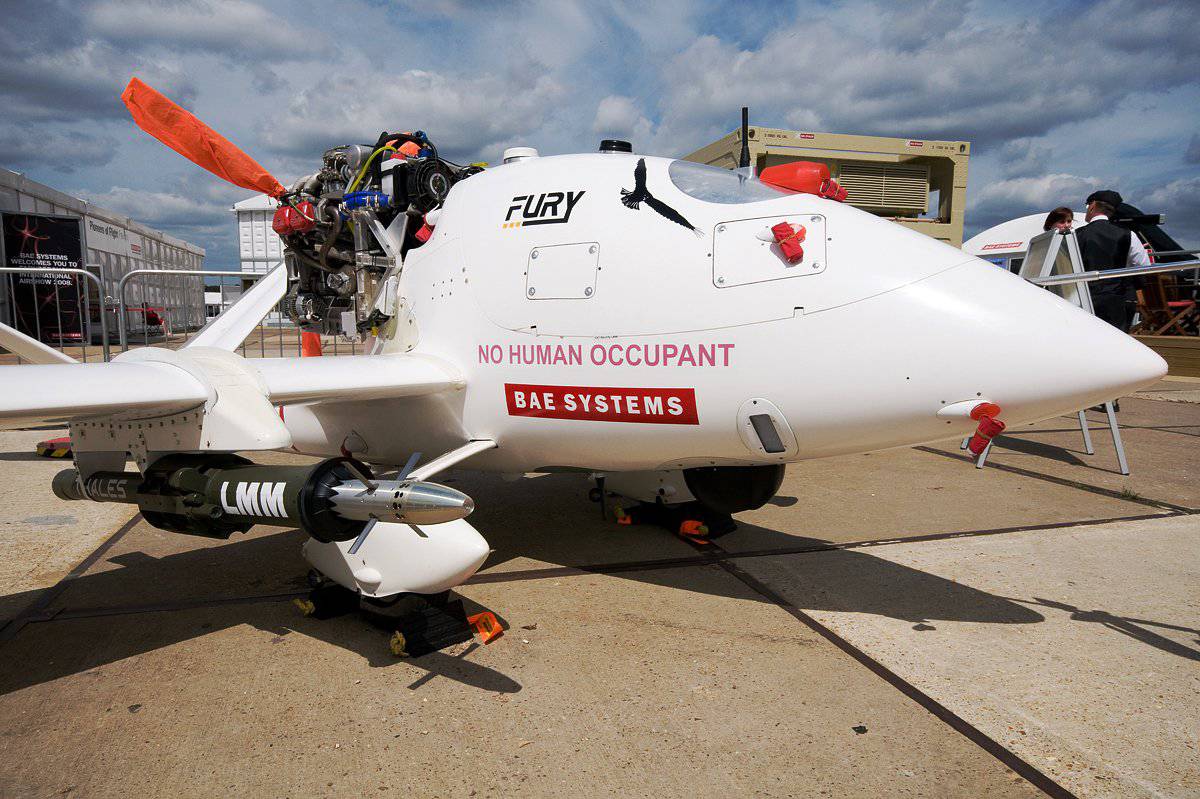 British Lightweight Multi Purpose Missile (LMM).