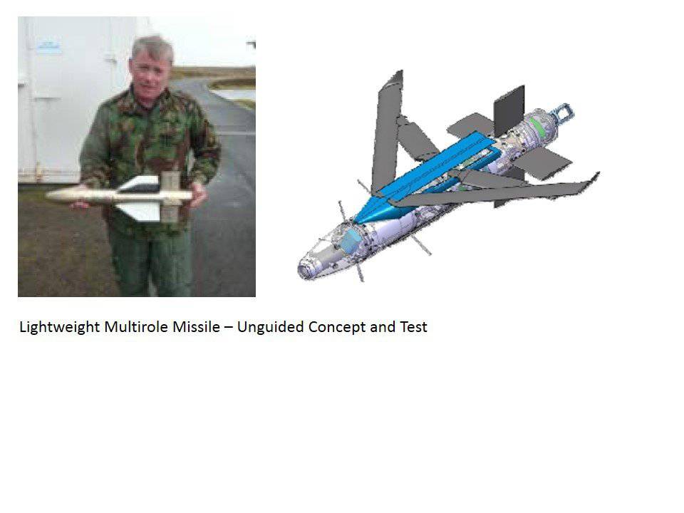British Lightweight Multi Purpose Missile (LMM).