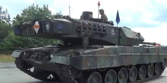 Network discusses the German tanks, which allegedly are moving to Ukraine
