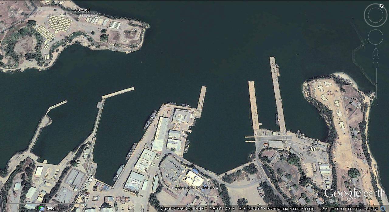 US naval base at Guantanamo Bay, Cuba