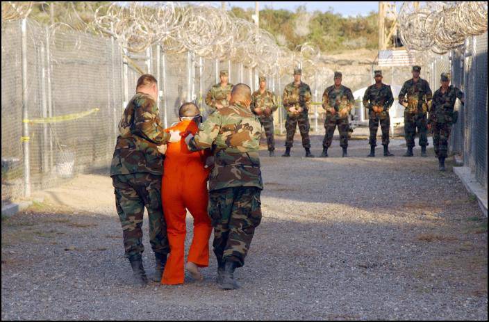 US naval base at Guantanamo Bay, Cuba