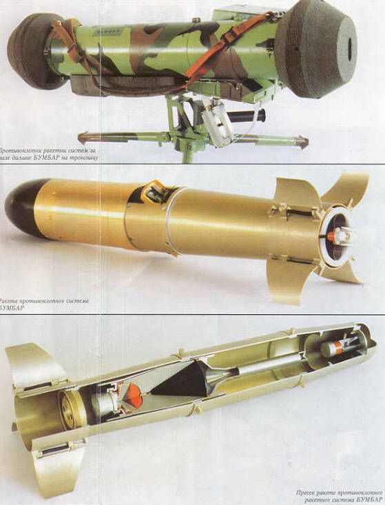 Antitank missile system &quot;Bumbar&quot; (Serbia)