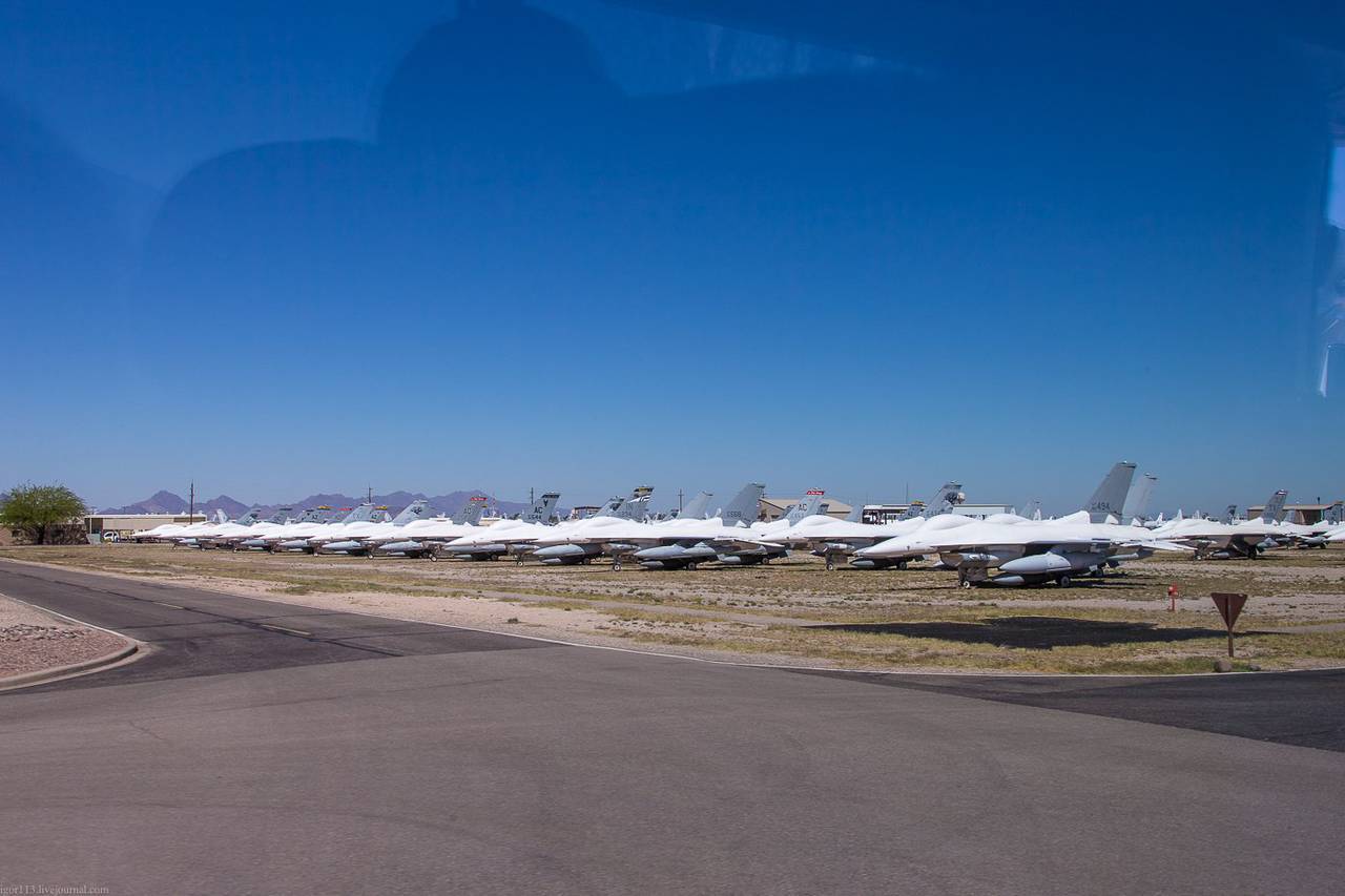 Base Davis-Monthan, p.1 aircraft storage area long-term storage and recovery