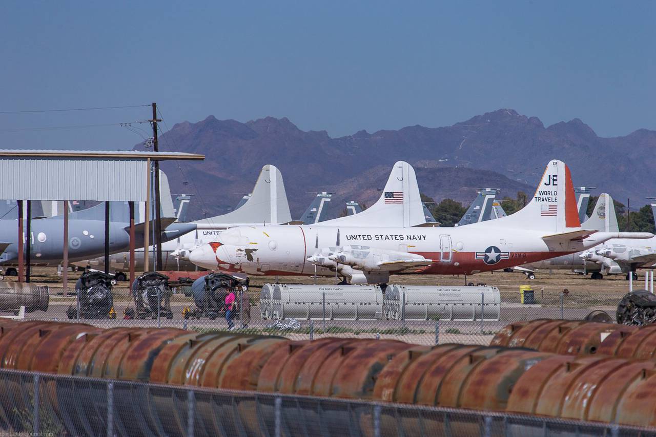 Base Davis-Monthan, p.1 aircraft storage area long-term storage and recovery