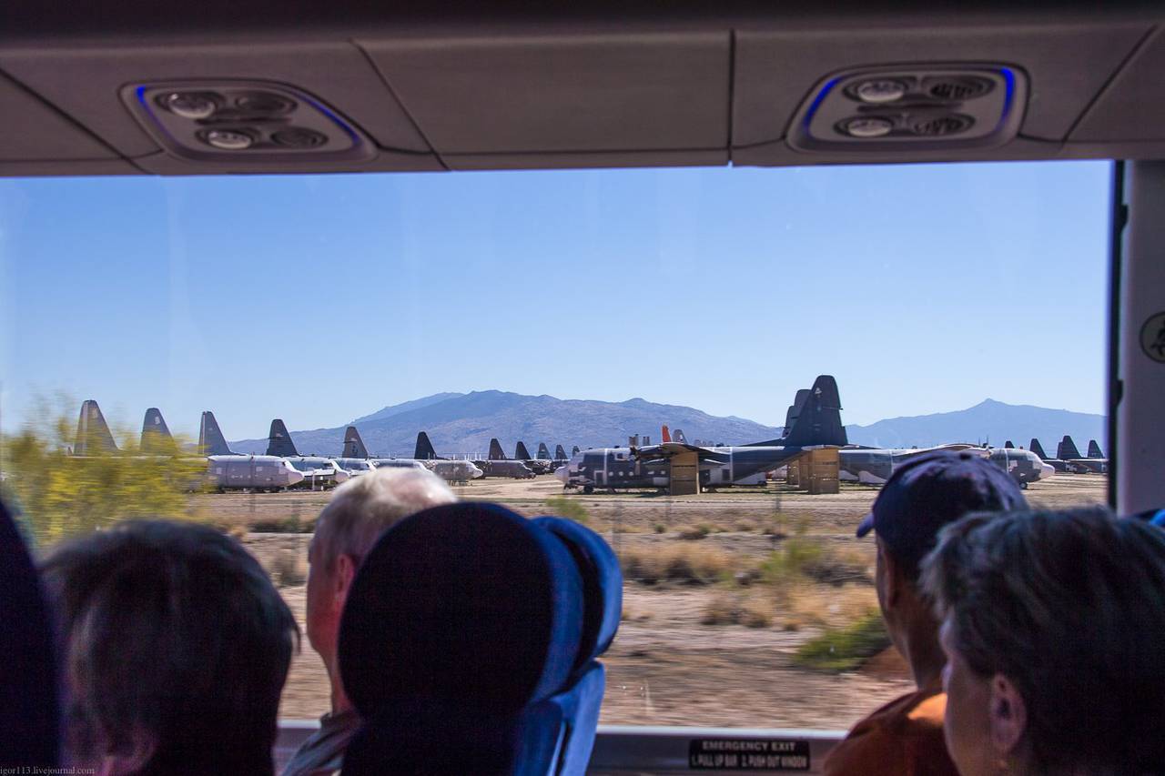 Base Davis-Monthan, p.1 aircraft storage area long-term storage and recovery