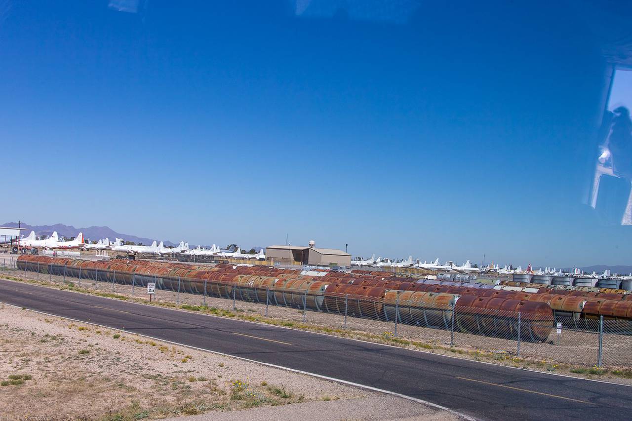 Base Davis-Monthan, p.1 aircraft storage area long-term storage and recovery