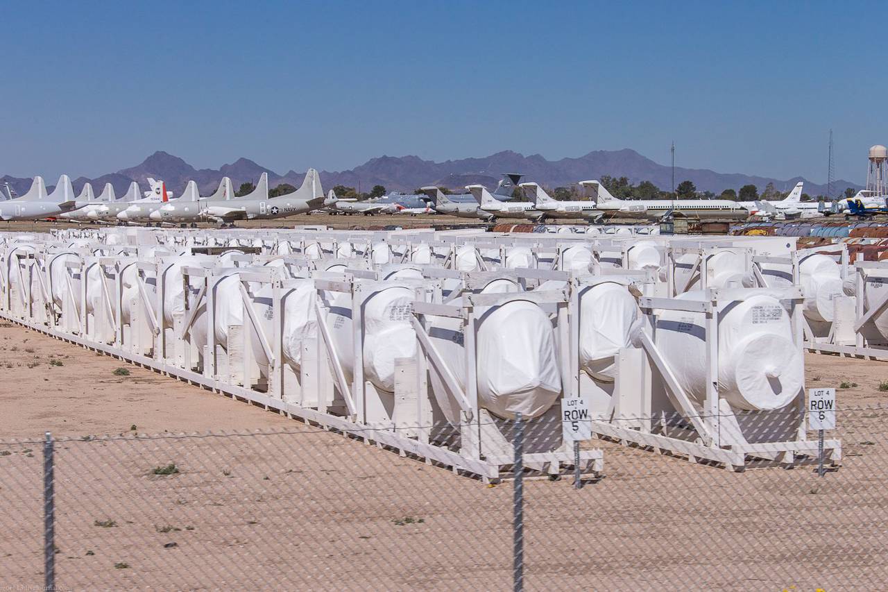 Base Davis-Monthan, p.1 aircraft storage area long-term storage and recovery
