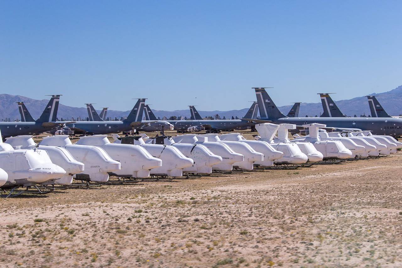 Base Davis-Monthan, p.1 aircraft storage area long-term storage and recovery