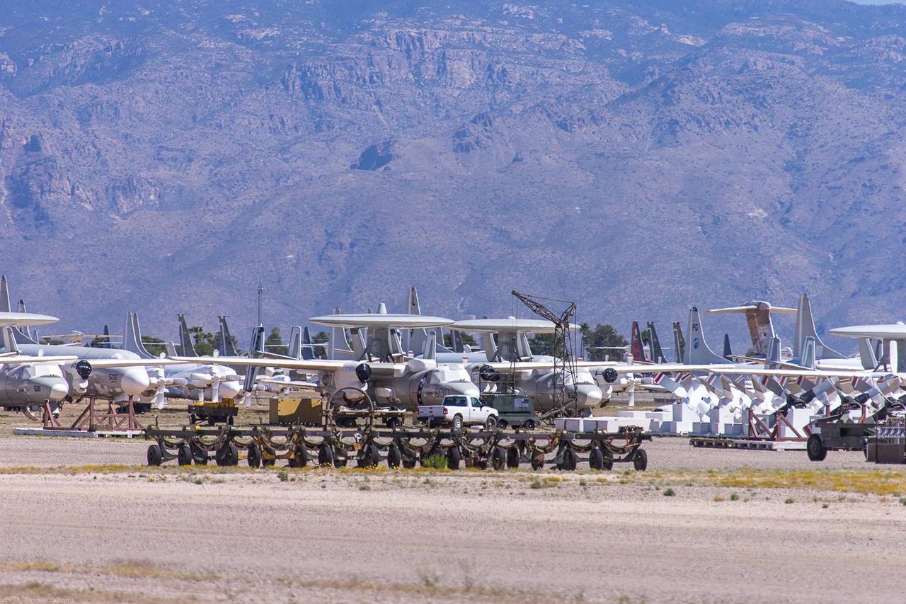 Base Davis-Monthan, p.1 aircraft storage area long-term storage and recovery
