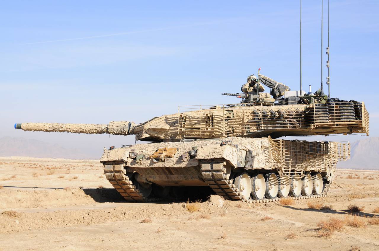 The Bundeswehr was the first tank Leopard 2A7