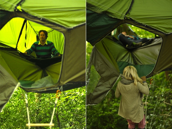 &#91;WOW&#93;Inilah tenda yang akan membuat anda aman dari jangkauan binatang buas.