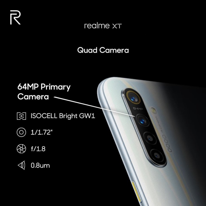 Realme XT Pimpin Tren Kamera Smartphone “Quad Camera” Beresolusi 64MP