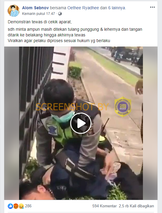 salah-demonstran-tewas-di-cekik-aparat
