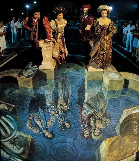 Kurt Wenner Master Anamorphic(Karya Seni Terbaru Gan)