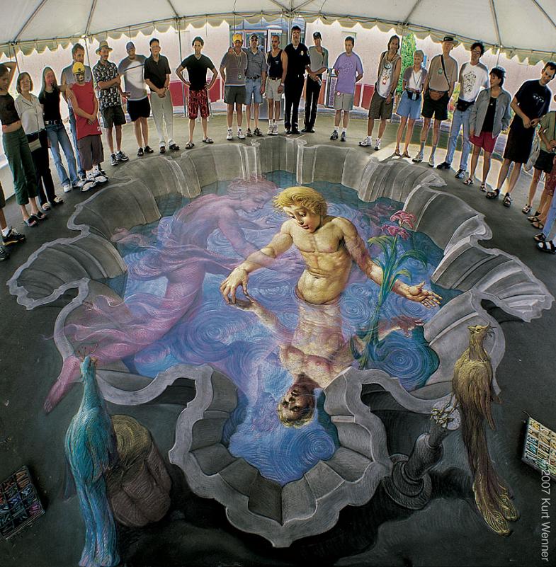Kurt Wenner Master Anamorphic(Karya Seni Terbaru Gan)