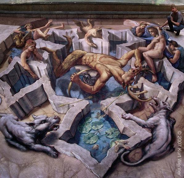 Kurt Wenner Master Anamorphic(Karya Seni Terbaru Gan)