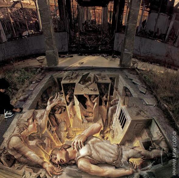 Kurt Wenner Master Anamorphic(Karya Seni Terbaru Gan)