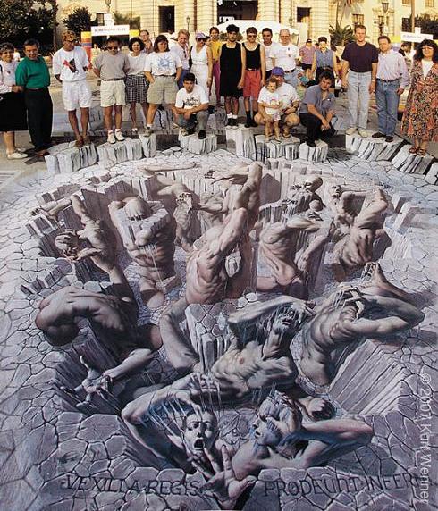 Kurt Wenner Master Anamorphic(Karya Seni Terbaru Gan)