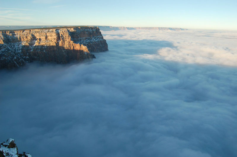 Kejadian langka yang terjadi di Grand Canyon, Keren gan