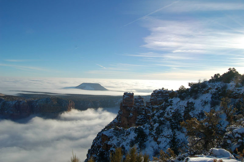 Kejadian langka yang terjadi di Grand Canyon, Keren gan