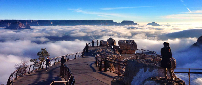 Kejadian langka yang terjadi di Grand Canyon, Keren gan