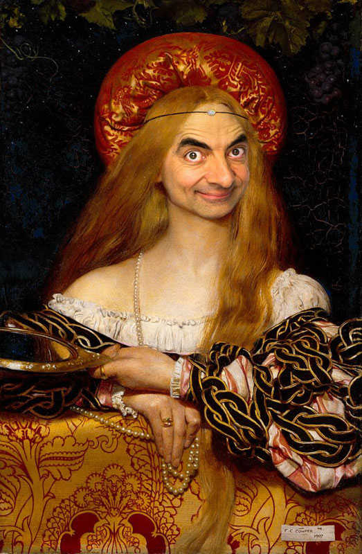 Mr. Bean Ada di Lukisan Terkenal
