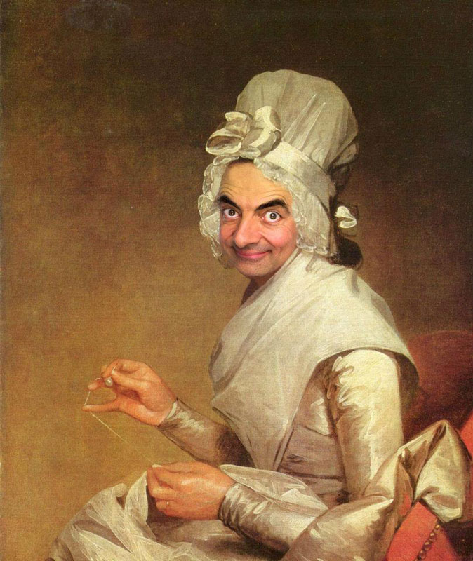 Mr. Bean Ada di Lukisan Terkenal