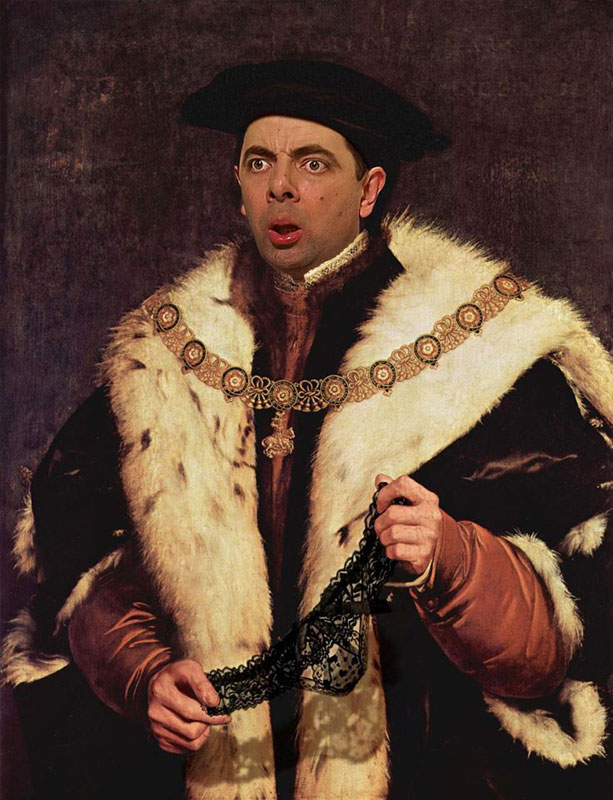 Mr. Bean Ada di Lukisan Terkenal