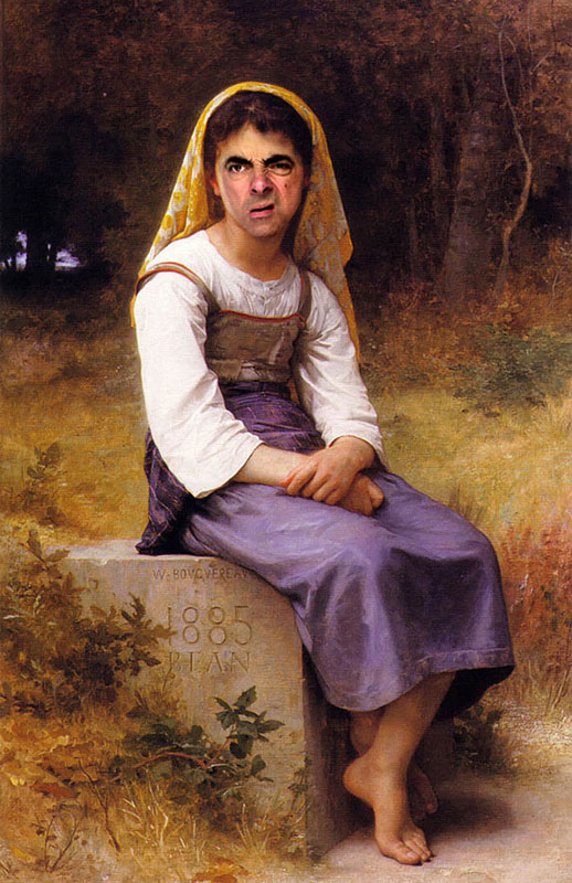 Mr. Bean Ada di Lukisan Terkenal
