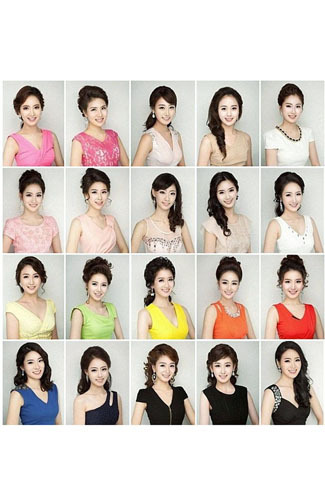 &#91;Bening Gan &#93; 20 Finalis Miss Korea Seperti Saudara Kembar, Operasi Plastik Kah?