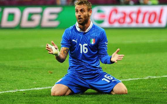 Misteri Jersey Longsleeve Daniele De Rossi di Lengan Kiri