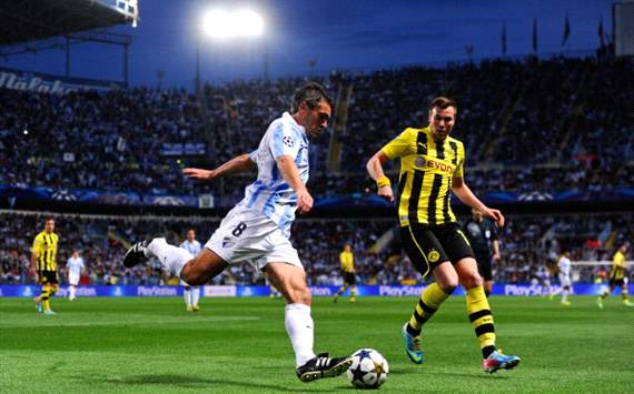 Bermain di Kandang Malaga Tahan Imbang Borussia Dortmund !!