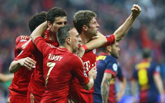 Barcelona Dibabat Munchen 4 Gol