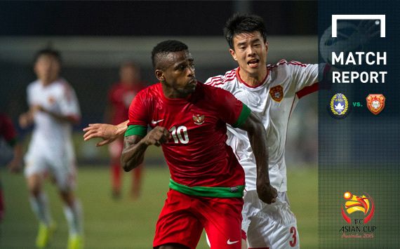 Tahan Cina, Indonesia Raih Poin Perdana di Pra Piala Asia 2015