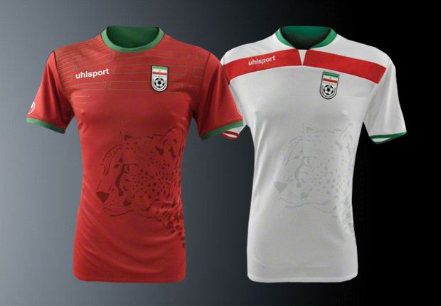 Parade Jersey Resmi Peserta Piala Dunia 2014