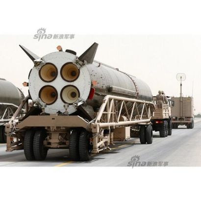 Saudi Arabia puts Chinese made DF-3 missile on display