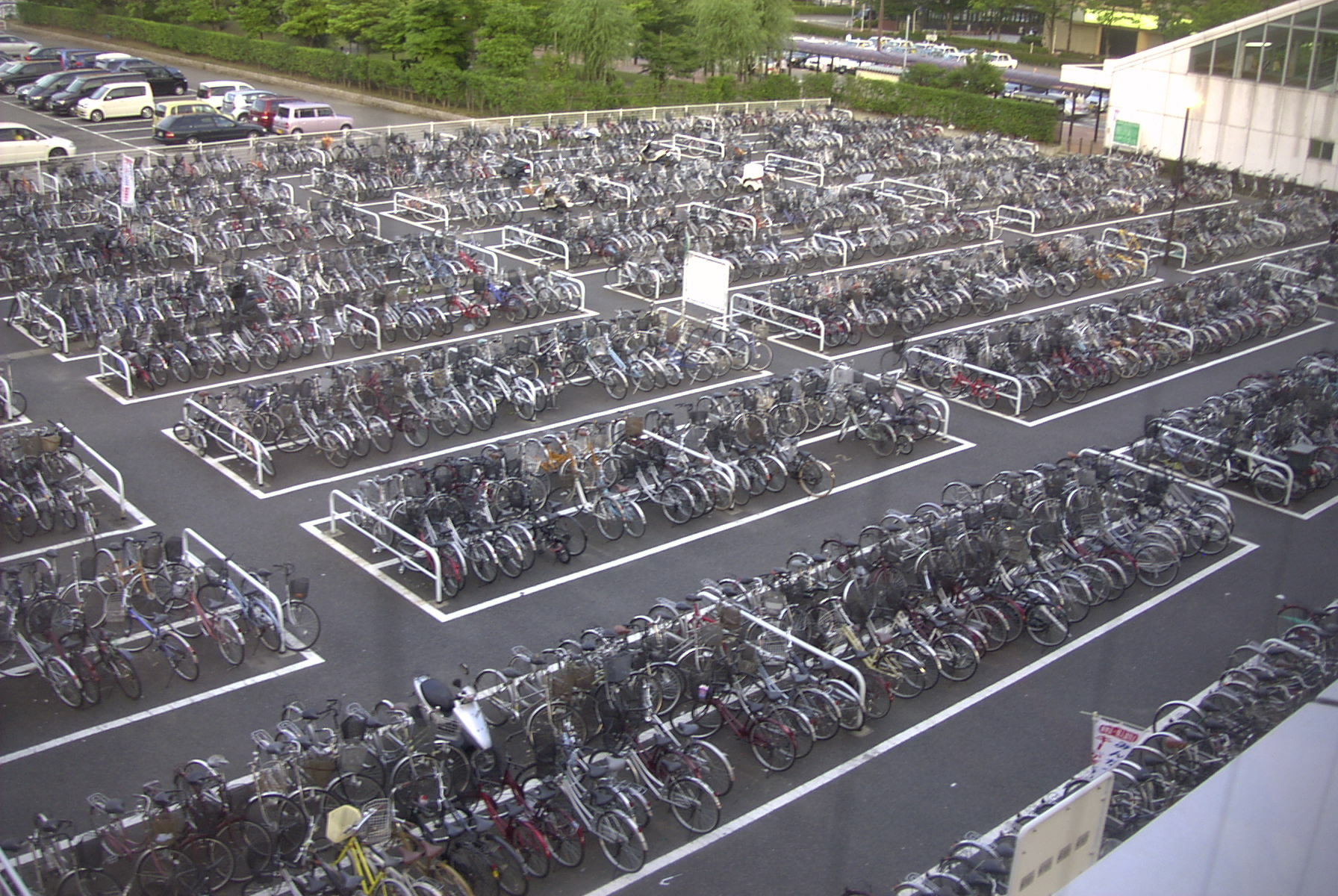 KerenNya Parkiran Sepedah Di Jepang Eco Cycle
