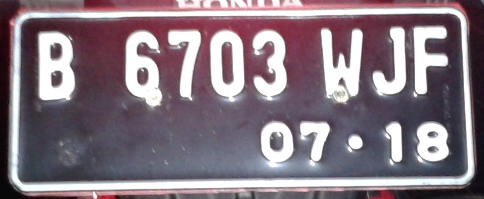 Apa sih kegunaan plat nomor? Ini jawabannya!~