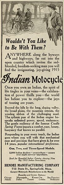 mengenal INDIAN MOTORCYCLE amerika